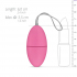 Виброяйцо с пультом ДУ Mini Vibe Collection Vibrating Egg, розовое
