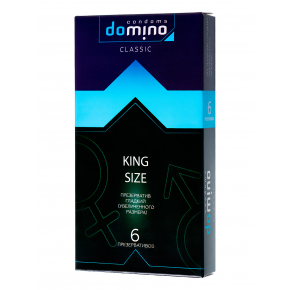 Презервативы увеличенного размера Domino Classic King Size, 6 шт.