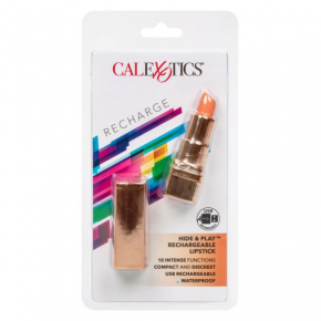 Вибратор-помада Hide & Play Rechargeable Lipstick, оранжевый кончик