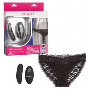 Кружевные трусики с вибромассажером Remote Control Panty Set