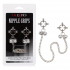 Зажимы для сосков на цепочке Nipple Grips 4-Point Nipple Press with Bells