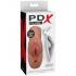 Мастурбатор PDX Plus Perfect Pussy Double Stroker, кофейный