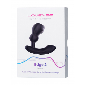 Вибростимулятор простаты с возможностью управления через приложение Lovense Edge 2