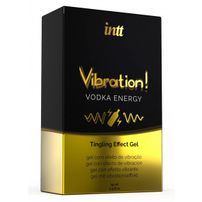 «Жидкий вибратор» со вкусом коктейля «водка + энергетик» Intt Vibration Vodka Energy, 15 мл