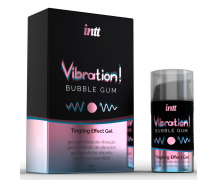 «Жидкий вибратор» со вкусом жевачки Intt Vibration Bubble Gum, 15 мл
