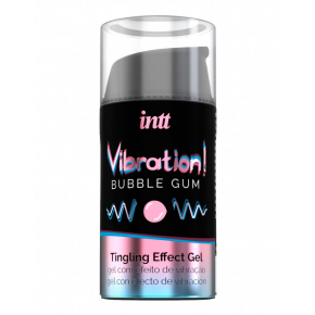 «Жидкий вибратор» со вкусом жевачки Intt Vibration Bubble Gum, 15 мл