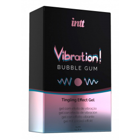 «Жидкий вибратор» со вкусом жевачки Intt Vibration Bubble Gum, 15 мл