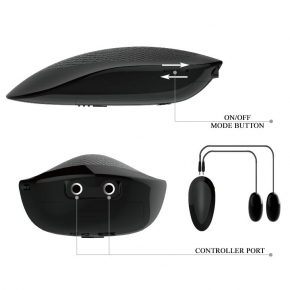 Вибровагина Crazy Bull Julie с 2 рабочими отверстиями