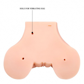 Вибровагина Crazy Bull Julie с 2 рабочими отверстиями