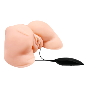 Вибровагина Crazy Bull Julie с 2 рабочими отверстиями