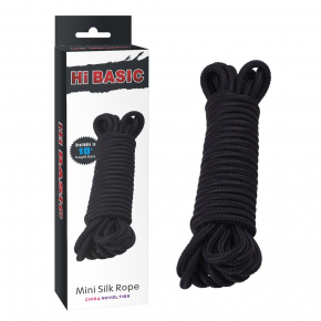 Хлопковая верёвка для любовных игр Mini Silk Rope