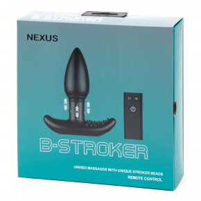 Анальная вибропробка на пульте ДУ Nexus B-Stroker