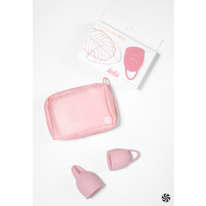 Набор из 2-х менструальных чаш Lola Toys Natural Wellness Magnolia