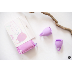 Набор из 2-х менструальных чаш Lola Toys Natural Wellness Orchid