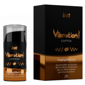 «Жидкий вибратор» со вкусом кофе Intt Vibration Coffee, 15 мл