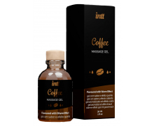 Массажный гель со вкусом кофе и согревающим эффектом Intt Kissable Gel Coffee, 30 мл