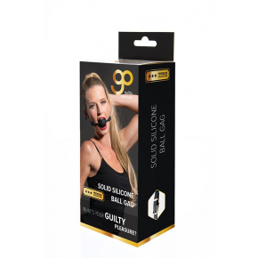 Кляп-шарик Guilty Pleasure Premium Solid Silicone Ball Gag