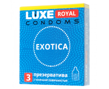 Текстурированные презервативы Luxe Royal Exotica, 3 шт.