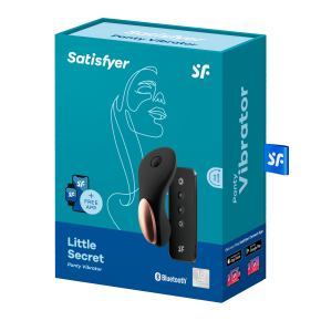 Вибратор в трусики Satisfyer Little Secret, черный