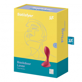 Вибромассажёр простаты Satisfyer Backdoor Lover, красный