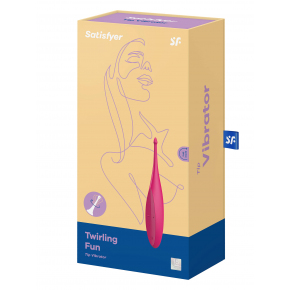 Вибростимулятор Satisfyer Twirling Fun, розовый