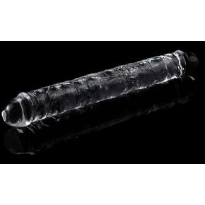 Прозрачный двусторонний фаллоимитатор Lovetoy Flawless Clear Double Dildo