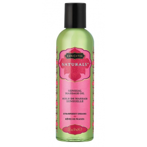 Массажное масло с ароматом клубники Naturals Strawberry Dreams, 59 мл