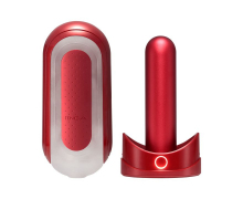 Мастурбатор с подогревом Tenga Flip Zero Red & Warmer