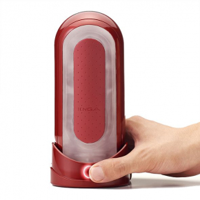 Мастурбатор с подогревом Tenga Flip Zero Red & Warmer