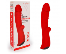 Вибромассажер 5" Silicone Wild Passion