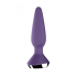 Фиолетовая анальная пробка с вибрацией Satisfyer Plug-ilicious 1