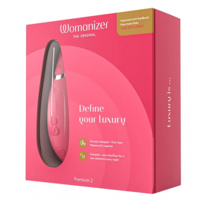 Бесконтактный стимулятор клитора Womanizer Premium 2, розовый