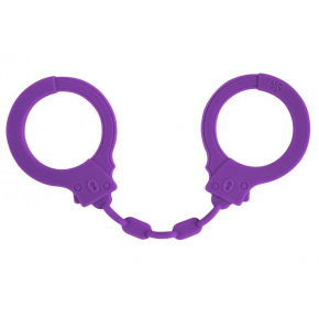 Силиконовые наручники Party Hard Suppression, фиолетовые
