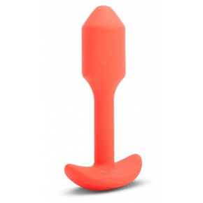Пробка для ношения b-vibe Snug Plug 1, оранжевая