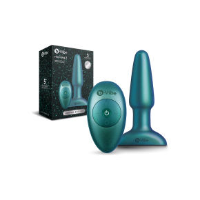 Вибровтулка с имитацией римминга b-Vibe Rimming Plug 2 Anniversary Edition