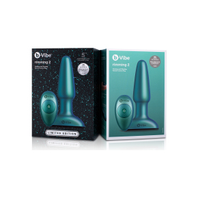 Вибровтулка с имитацией римминга b-Vibe Rimming Plug 2 Anniversary Edition