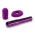 Жезловый мини-вибратор с двумя насадками Le Wand Grand Bullet, фиолетовый