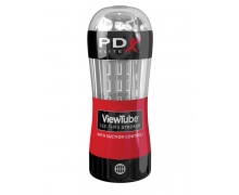 Прозрачный мастурбатор Pipedream PDX Elite ViewTube See-Thru Stroker