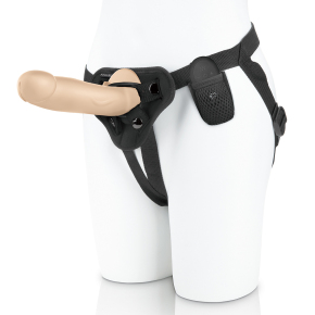 Вибратор-реалистик на трусиках с кольцом 8" Realistic Dildo