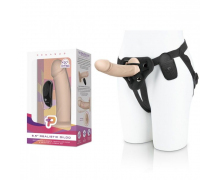 Вибратор-реалистик на трусиках с кольцом 6.5" Realistic Dildo