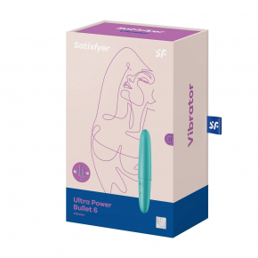Мини-вибратор Satisfyer Ultra Power Bullet 6, бирюзовый