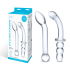 Набор из 2 стеклянных изогнутых фаллоимитаторов Handblown Glass Dildo Set