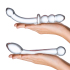 Набор из 2 стеклянных изогнутых фаллоимитаторов Handblown Glass Dildo Set