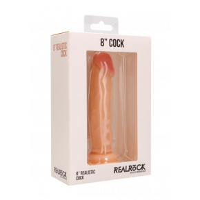 Фаллоимитатор RealRock 8" Realistic Cock