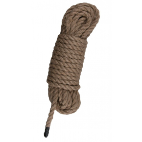 Пеньковая веревка для связывания Fetish Collection Hemp Rope
