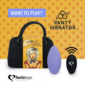Вибромассажер в трусики с пультом ДУ FeelzToys Panty Vibe Remote Controlled Vibrator