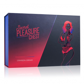 Набор для БДСМ-игр EDC Secret Pleasure Chest Crimson Dream