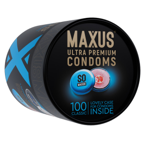 Классические презервативы в кейсе Maxus Classic, 100 шт.