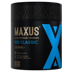 Классические презервативы в кейсе Maxus Classic, 100 шт.