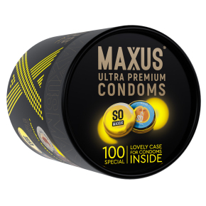 Текстурированные презервативы в кейсе Maxus Special, 100 шт.